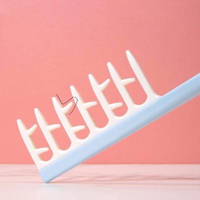 Hair Seam Comb Plastic Portable for Home,Salon,and Barber Shop Use Create Shaggy Hair Roots