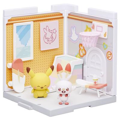 TAKARA TOMY Pokemon Poke Peace House Studio Hibunny & Pikachu