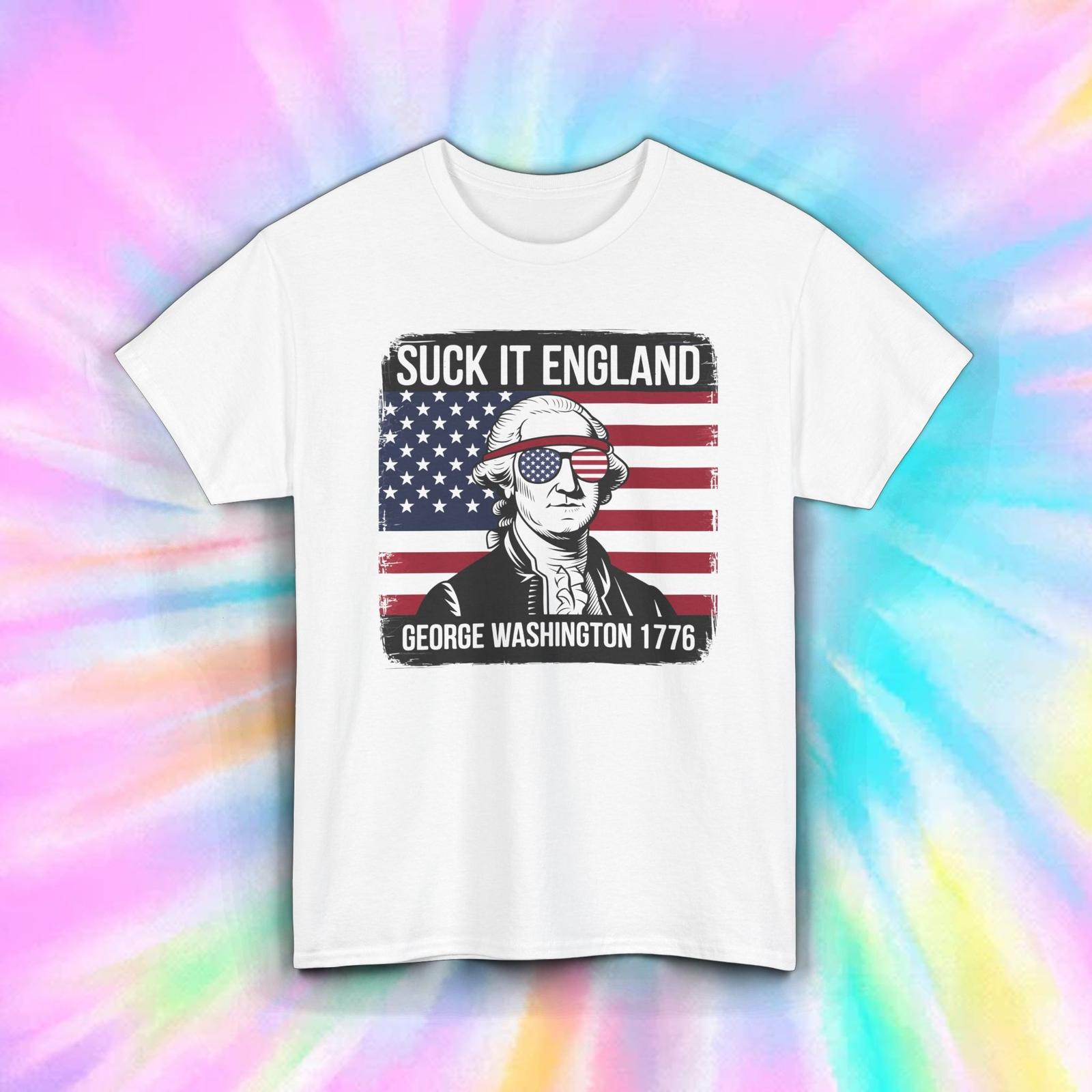 George Washington 1776 Shirt Funny Patriotic USA Founding Father S-5XL XXXXL