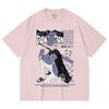 230 g/m² 100% Baumwolle Dandadan V3 Seiko Print Unisex Schweres Baumwoll-T-Shirt