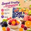Lotte Mixed Fruit Flavored Soft Candies 70g | Rich Fruity Aroma, Soft & Chewy Bite, Portable Share Pack