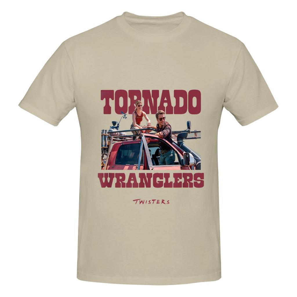Lustige Twisters Tornado Wranglers Tyler Kate Unisex T-Shirts Bedruckte Oberteile Sind Locker Und Slim Fit Unisex T-Shirts