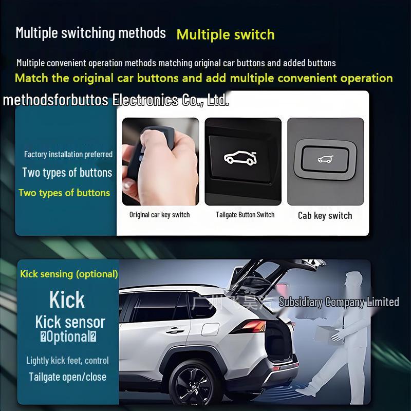 Volkswagen Tharu XR Electric Tailgate Upgrade Kit: New Energy Automatic Modification