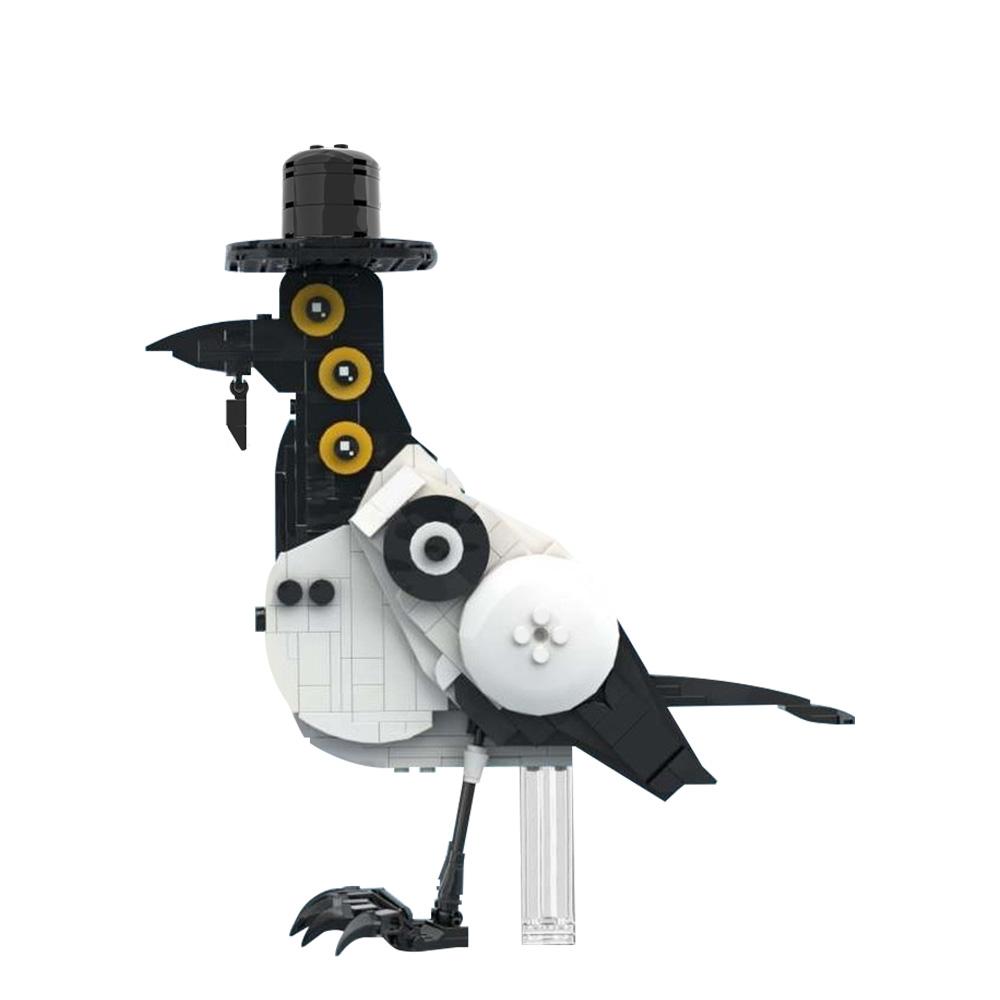 Gobricks Moc K-Pop Demon Hunters Lion Crow Bricks Model K-Pop Demon Hunters Rumi Sussie Demonic Magpie Building Blocks Toys Gift