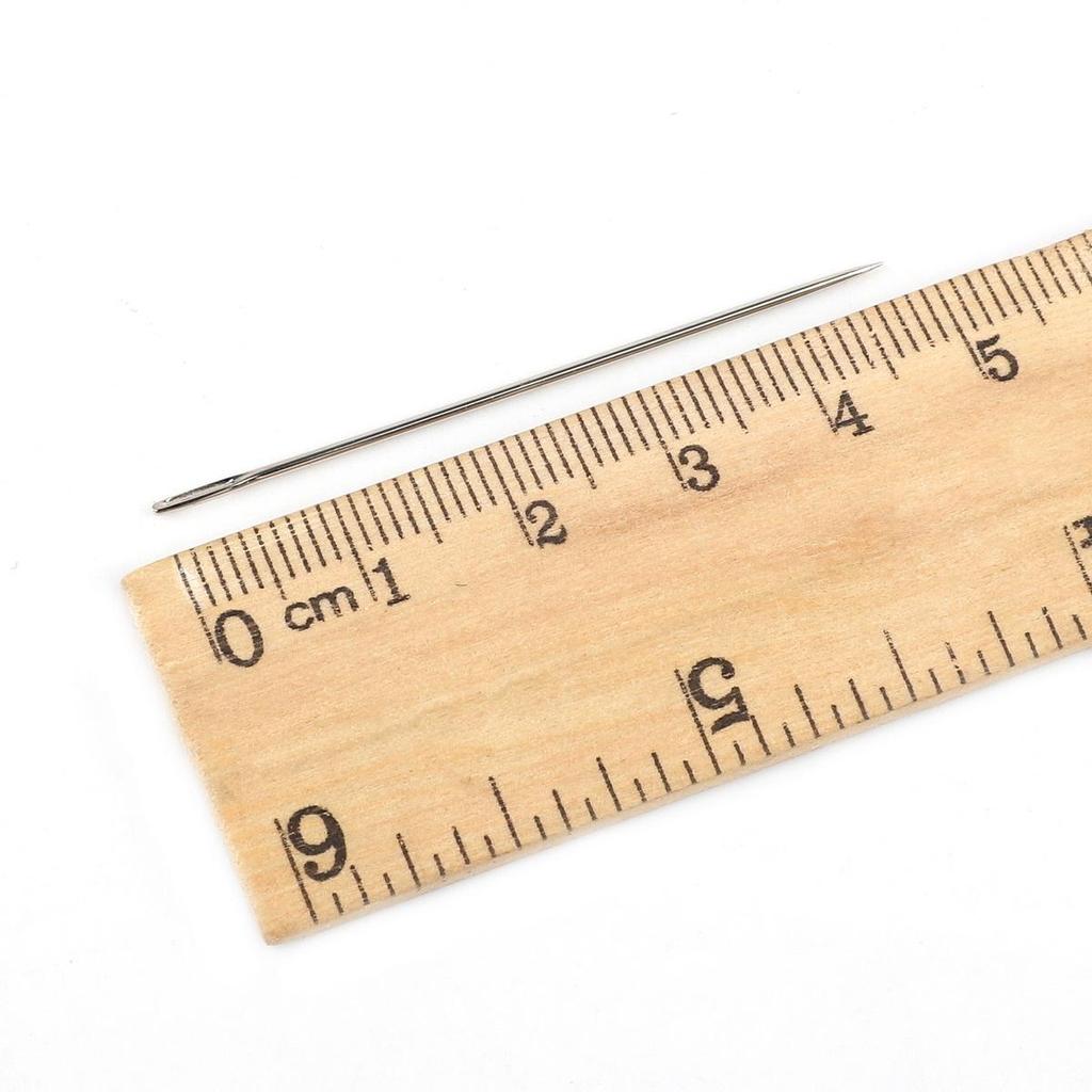 25pcs/lot Stainless Steel Large Eye Sewing Needles Sewing Pins Set Home Crafts Household Sewing Accessories