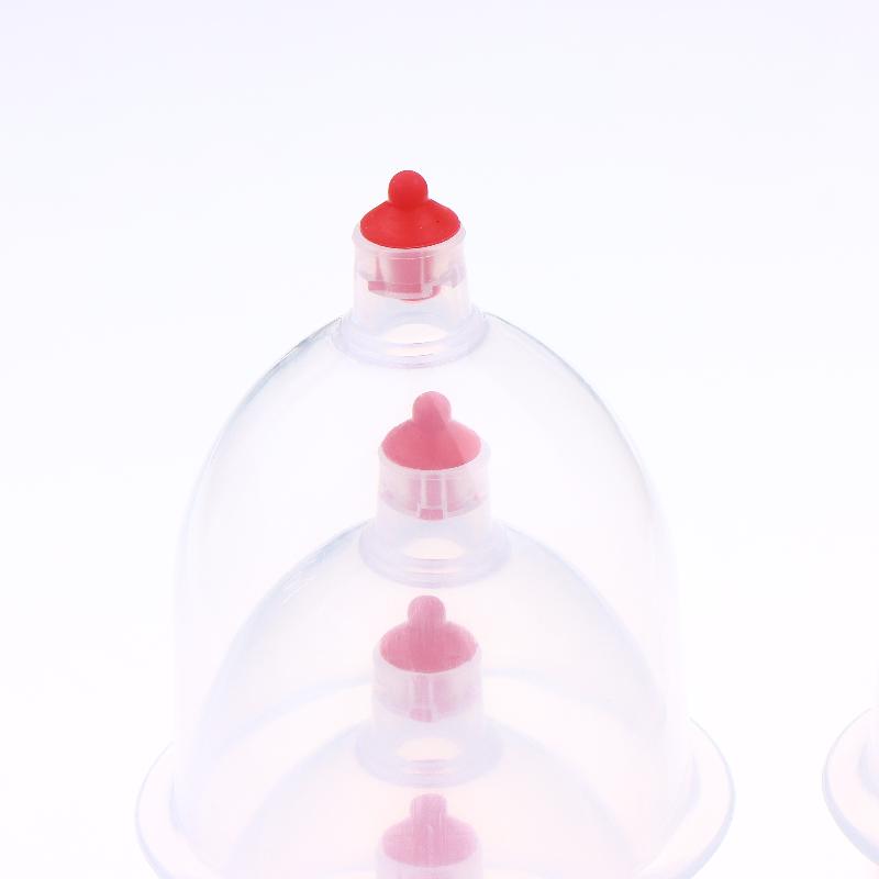 Disposable Cupping Cups For Massage Health Care Plastic Vacuum Suction Beauty Spa Tool Suction Pump Vacuum Cupping Device