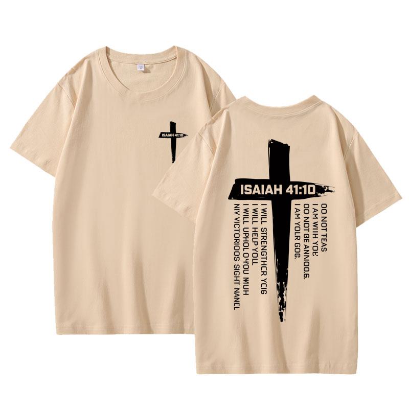 Heaven T Shirt Casual Cotton Short Sleeve Christian Jesus Bible Verse Tshirt Round Neck Tshirt Loose Streetwear Unisexs Clothing