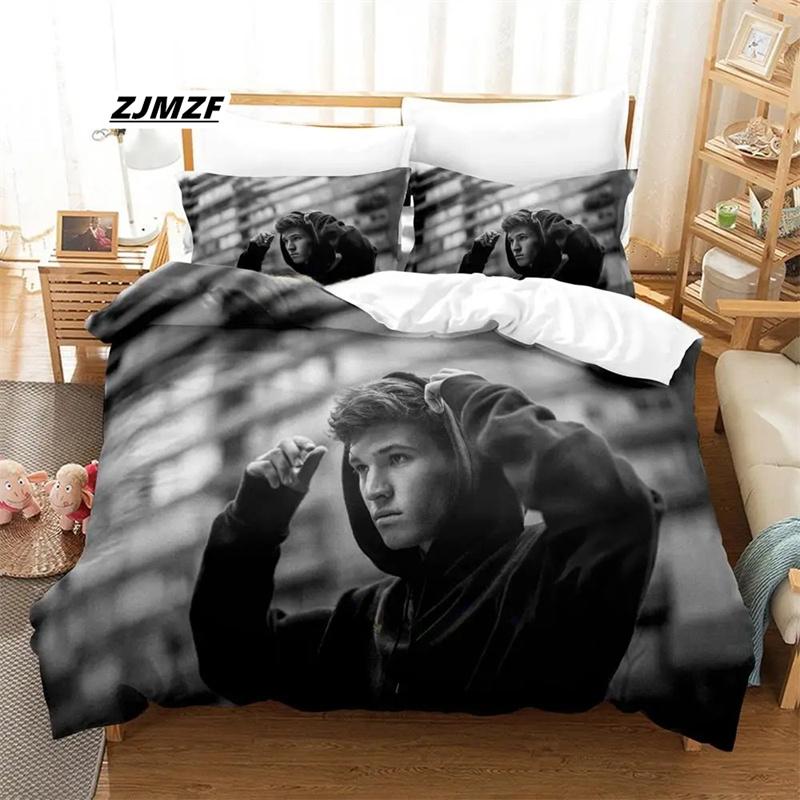 

Wincent Weiss Bedding Set Single Twin Full Queen King Size Bed Set Adult Kid Bedroom Duvetcover Sets 3D Print Anime Bed Sheet 140x200cm