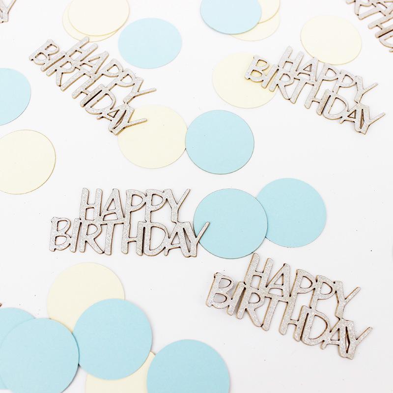 Creative Birthday Party Table Confetti Sequins for Gifts and Crafts