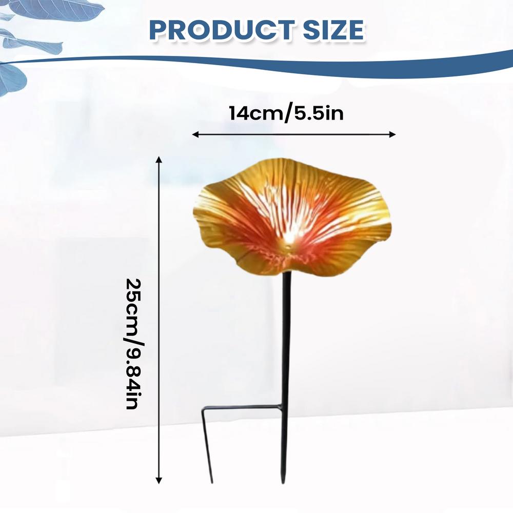 Bird Feeders For Outdoors Iron Weatherproof Garden Decor Metal Bird Feeder Water Bath For Yard Patio Pathway Lawn Landscape Wild