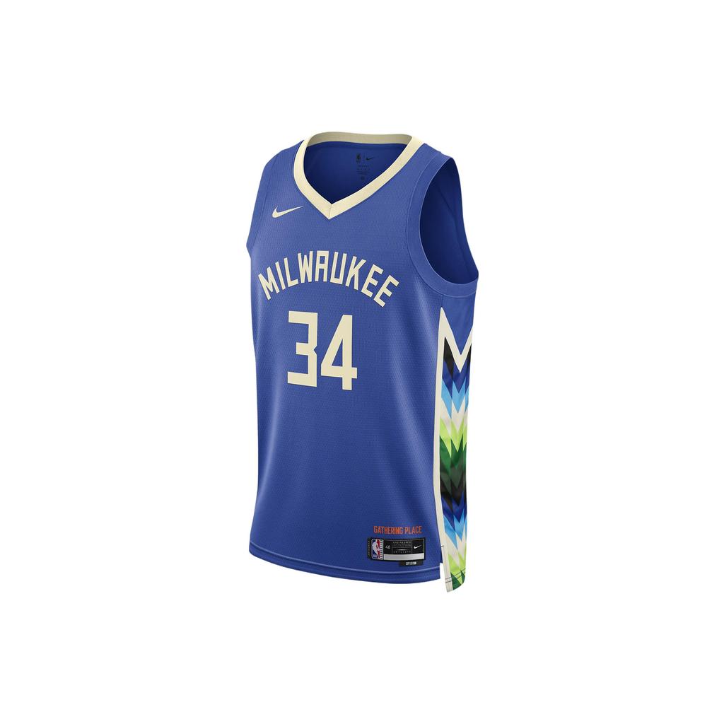New Nike Nba Antetokounmpo Milwaukee Bucks 2022 Jersey DO9600-480