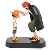 One Piece Luffy & Shanks Figure Car Dashboard Ornament Toy