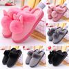Cozy Women Rabbit Plush Slippers For Winter With Non-slip Indoor Design