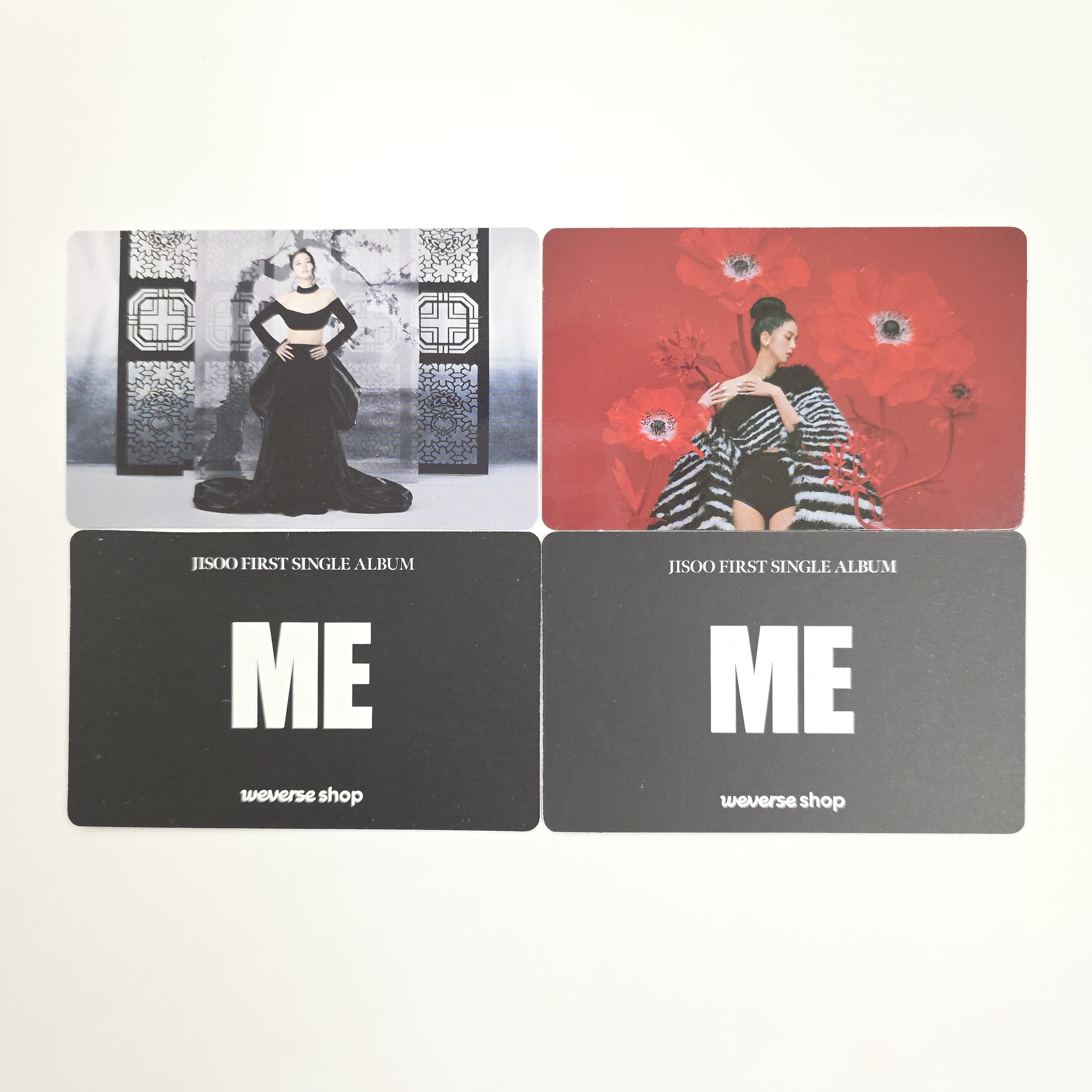 

JISOO ME Album Weverse POB Photo Card A ver.