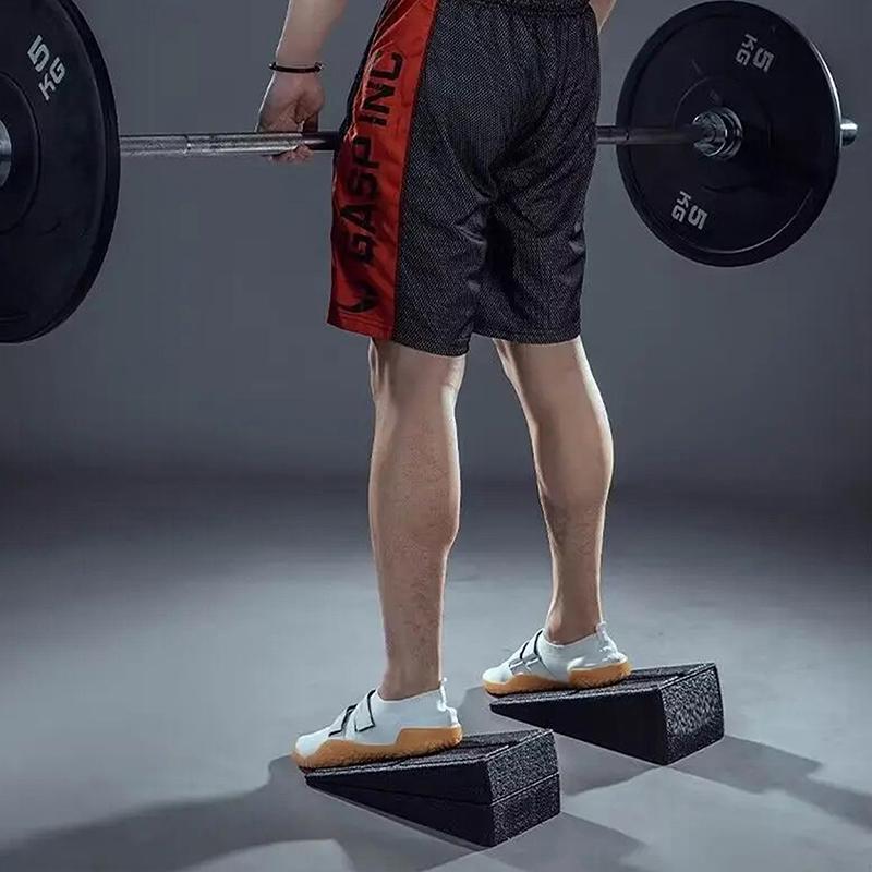 Bloc de pană pentru ghemuit, 3 buc. Rampă de ghemuit, reglabilă, anti-alunecare.