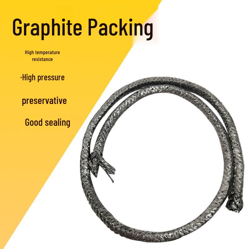 High-Pressure Graphite Packing Strip – High-Temperature Valve Stem Sealing Filler