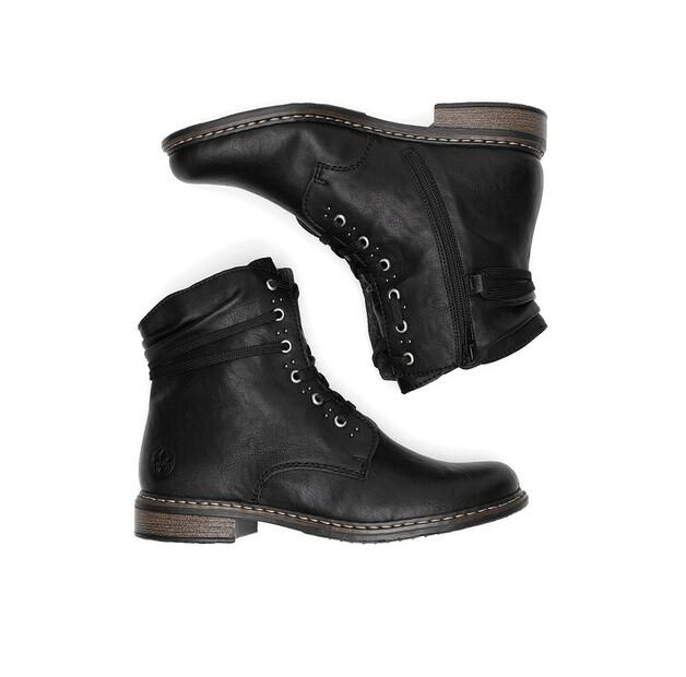 Ботильоны Rieker 71218-00, черные