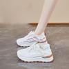 Summer women's shoes breathable hollow thin sports shoes versatile little white shoes Forrest Gump women's shoes casual dad shoes one pedal