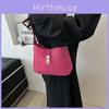 2024 Frühling Neu Einfache Pendlertasche Street Fashion Umhängetasche Pu-Material