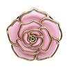 Foldable Rose Flower Handbag Hanger: Metal & Plastic Hook for Table Edge and Christmas Stocking.