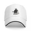 Cat What Murderous Black Cat With Knife Gift Premium Cap Fashion Casual Baseball Caps Adjustable Hat Summer Unisex Baseball