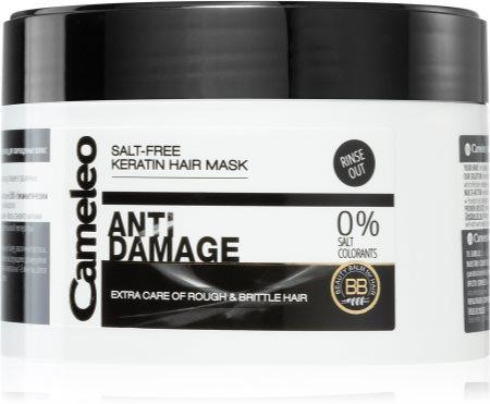 

masque à la kératine pour cheveux abîmés TU прозрачный