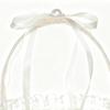 Wedding Flower Basket Small Decorative Flower Carrying Basket With Ribbon Bow Wedding Accessories For Yard Lawn Beach Outdoor