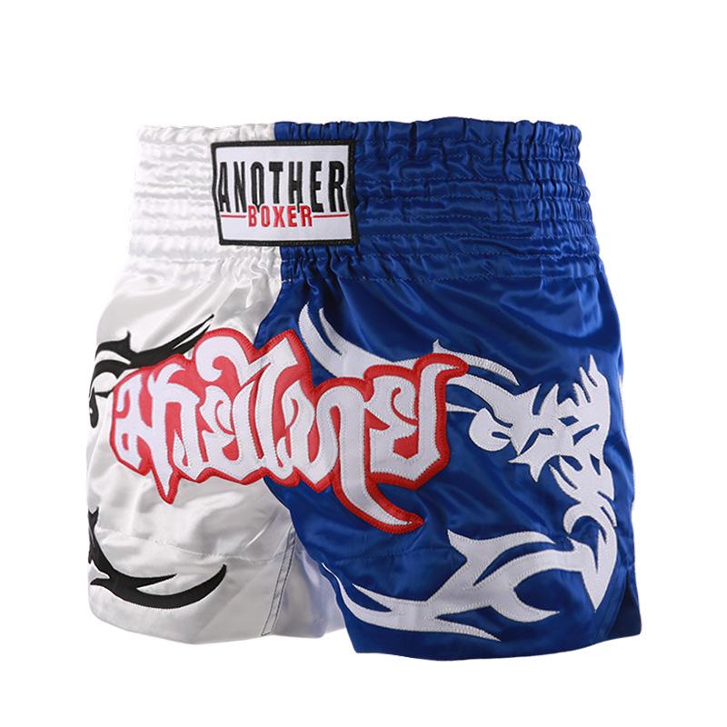 2022 Multi-Color Boxing & Muay Thai Training Shorts with Customizable Logo Elements