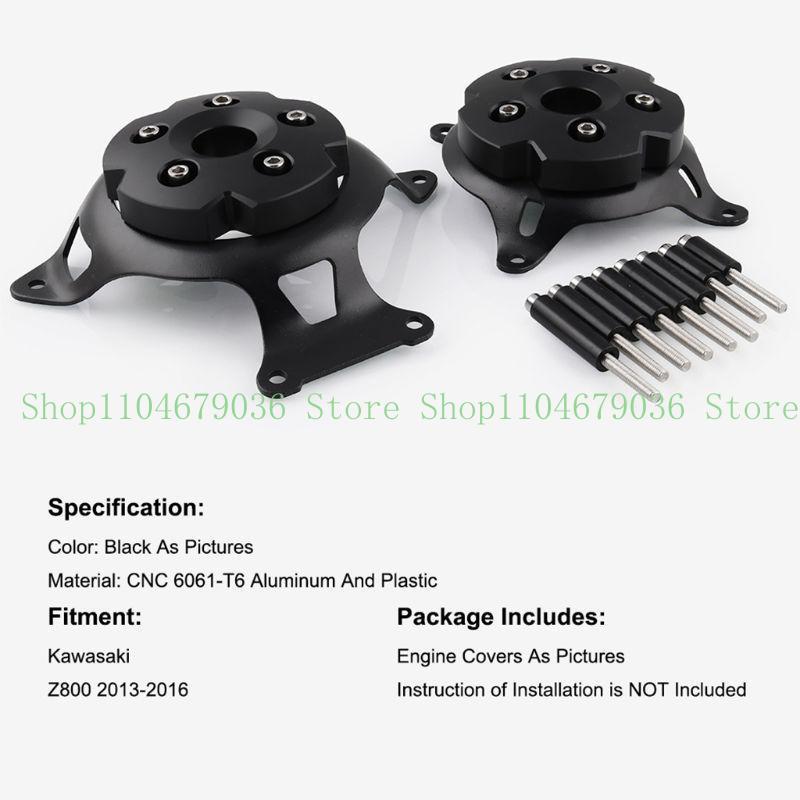 652F Fits for Kawasaki Z750 Z800 Motorcycle Engine Cover Stator for Case Crash Slider