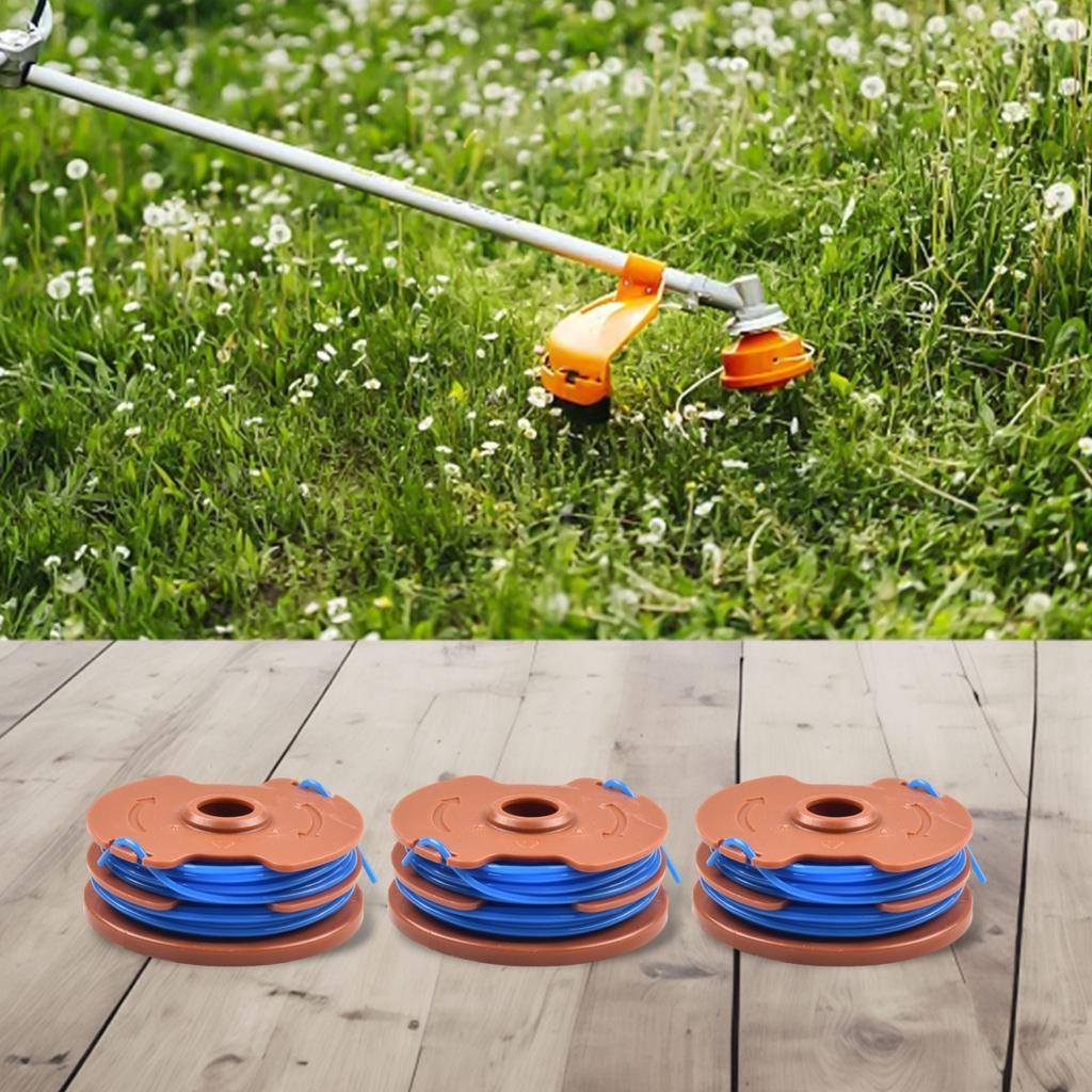 For TTB820GGT 600w Replacement Spool Edge Trimmer Solid 3pcs