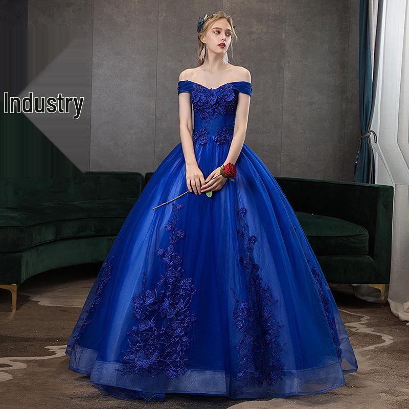 

Цветная пряжа Студенческое искусство Пышная юбка 2025: Вечернее и сценическое платье ведущего нового стиля для женщин XXX-Large