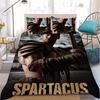 Tv Spartacus Duvet Cover Set Home Style Bedding Soft Laundry Cotton Bed 3 Piece Set Student Dormitory Gift