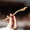 Free Shipping High-End Peach Wood Hairpin for Women – Ancient & Modern Chinese Style
