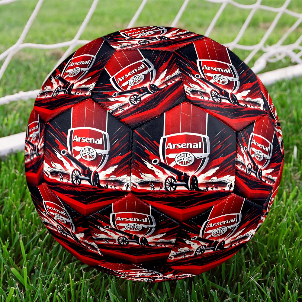 Arsenal F.C Theme Size 5 Soccer Ball, Suitable for Both Indoor and Outdoor Matches, a Gift Suitable for Everyone.