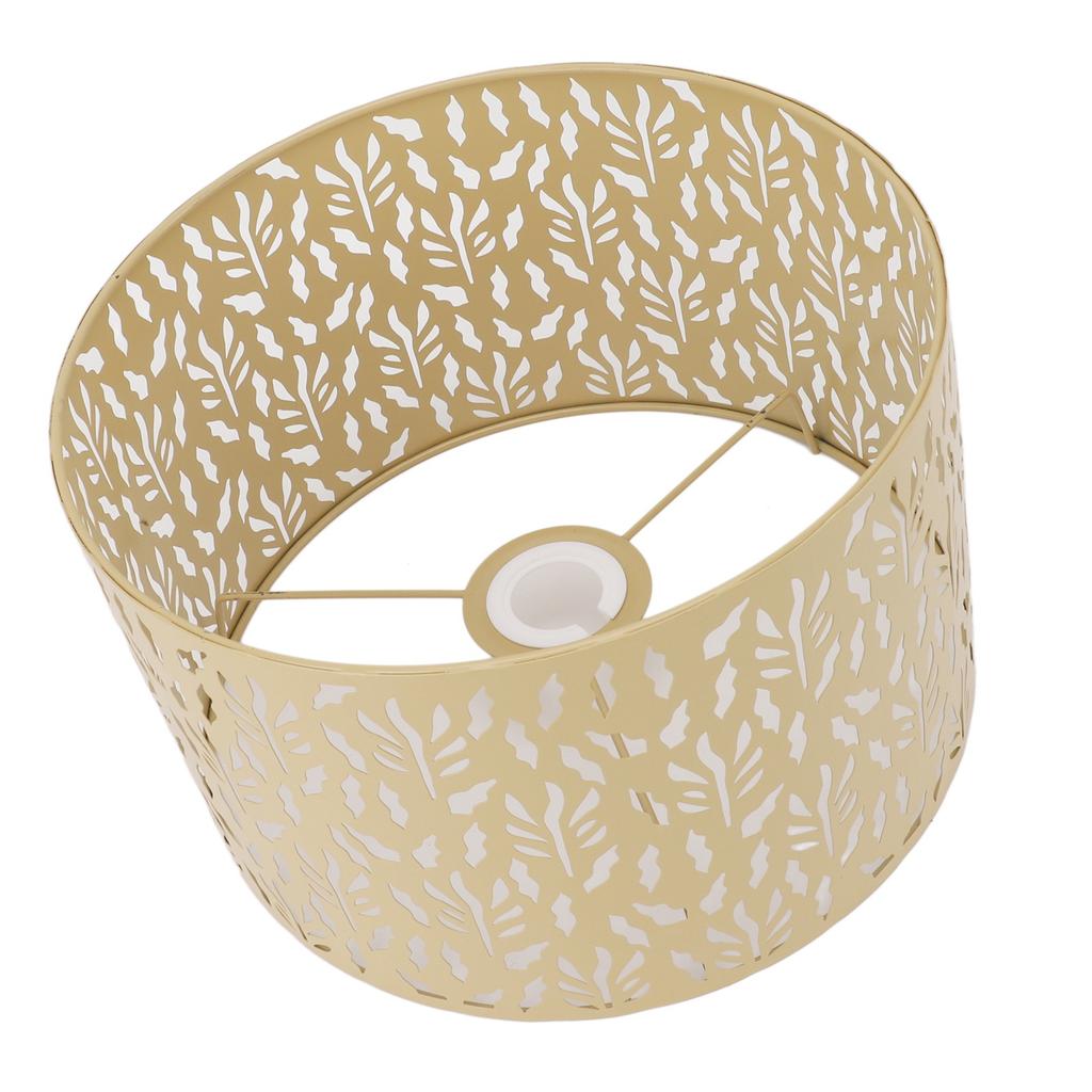 Metal Lamp Shades Hollow Carved Lampshade Modern Style Hollow Lampshade Compatible with E27 E14
