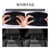 HOPOPRO Car Tissue Car Tissue Tissue Tissue PU Premium Small Item Attaches To Seatback or Dashboard Case, Cover, Holder, In-Car Box, Material, Finish,