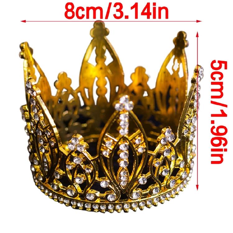 Elegant Queen Tiaras for Roleplay Party  Crown Music Festival Headwear Rhinestones Crownpiece Bridal Shower Headpiece