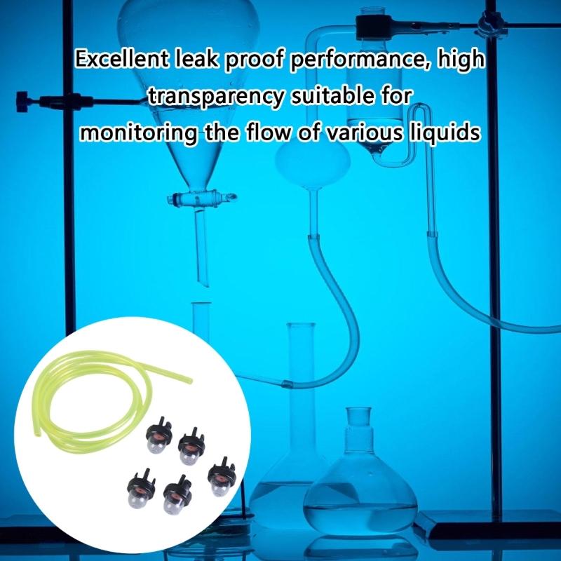 Efficient Fuels Line Including Primer Bulb for SRM2100 Trimmer Blower Chainsaw Equipment Outdoor Equipment Maintenance
