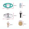 41" Turbo Oil Feed Line Kit for T3 T60 T4 T61 T70 Supercharged Engine 1/8 NPT EV