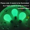Luminous Fluorescent Light Bulb Kneading Stress Toy Sensory Fidget Toy Anxiety Novelty Funny Decompression Gift