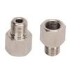 1 8in NPT Female to M10 X 1.0 Male Pressure Gauge Sender Adapter Stainless Steel Leakproof Universal for Cars