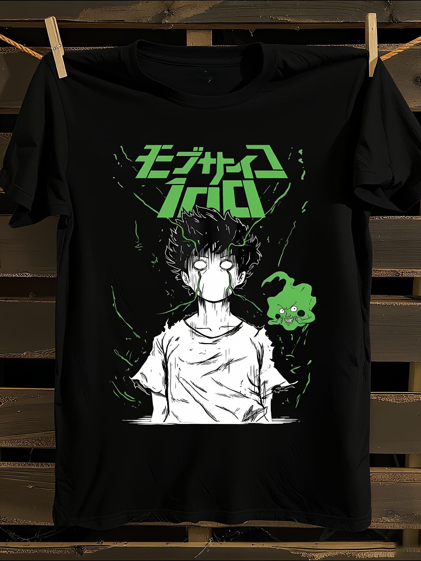 WoMob Psycho 100 Anime Tshirt Anime Tshirt S