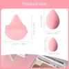 14Pcs Makeup Sponge Blender Beauty Egg Foundation Sponges with Storage Bottle Powder Puffs Cosmetic Puff Make Up Accessories