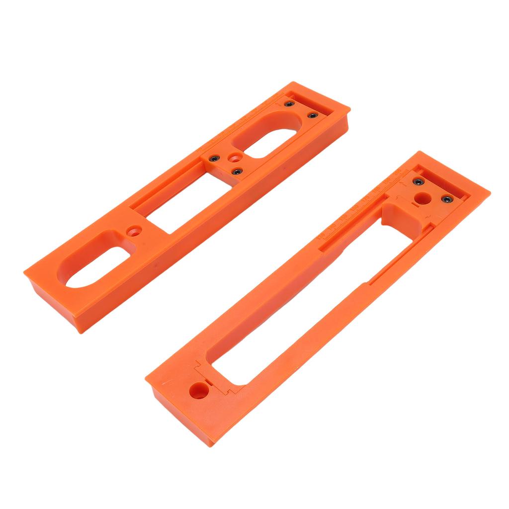 3D Hinge Slotting Template Precise Positioning Concealed 3D Hinge Router Guide Template for 2 1 2 To 6 Inch Hinges