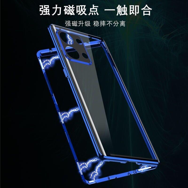 360 Full Case For OnePlus Nord 3 5G Double Sided Magnetic Adsorption Tempering Glass Protection Cover For One Plus Nord3 ACE 2V