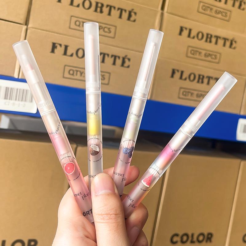 FLORTTE Under Eye Highlight & Shadow Gelstift - Aufhellender Schimmer.