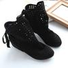 FS summer new European and American bow women's hole shoes