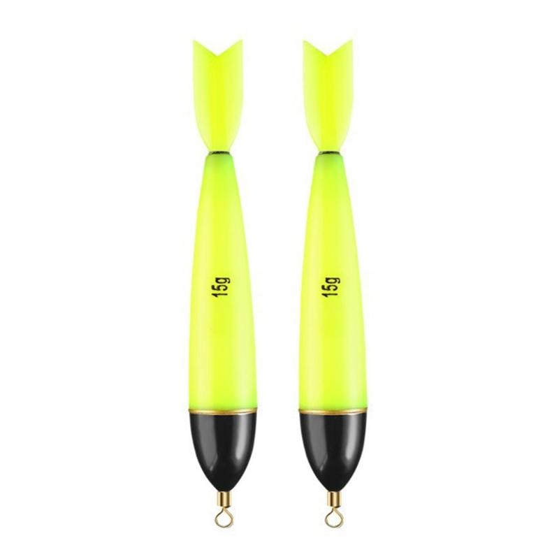 2 Stück Schwimmbojen Angelpose Nachtbeleuchtung Angelpose Licht Leuchtender Lichtstab für Angelleuchten Leuchtende Schwimmer