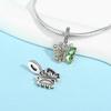 925 Sterling Silver Glow Firefly Butterfly Charms Fit Módní Originální náramky Dragonfly Bee Hmyz korálky Vlastní výroba šperků