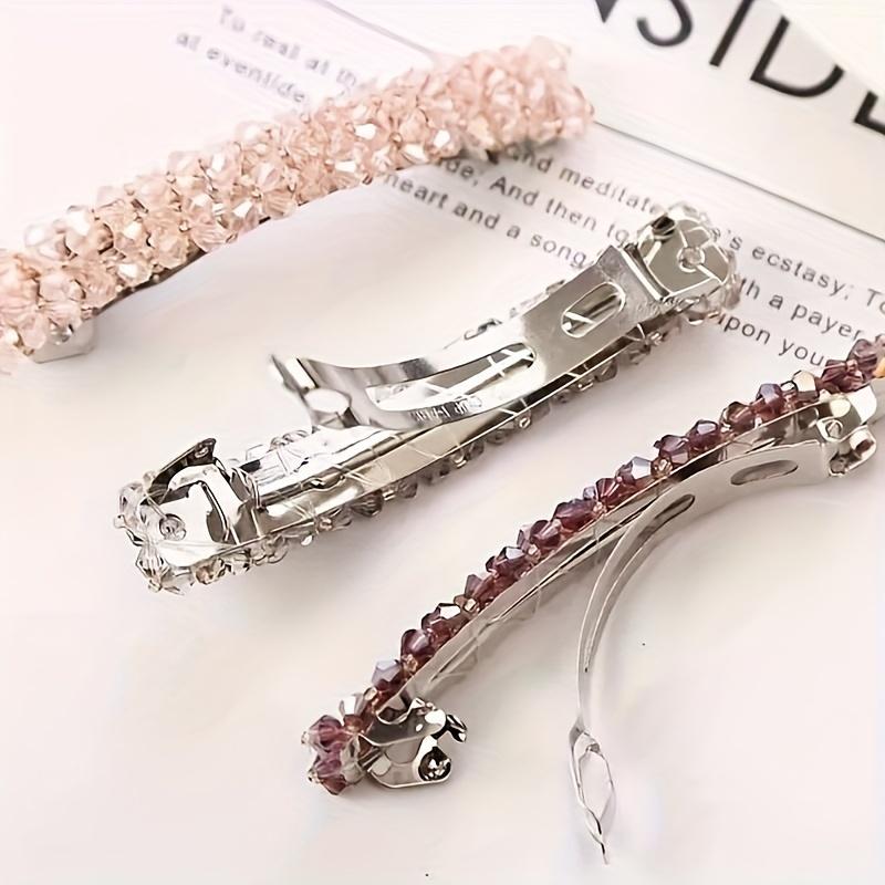 Craft Crystal Bangs Clip Side Clip Hair Accessories Horizontal Clip
